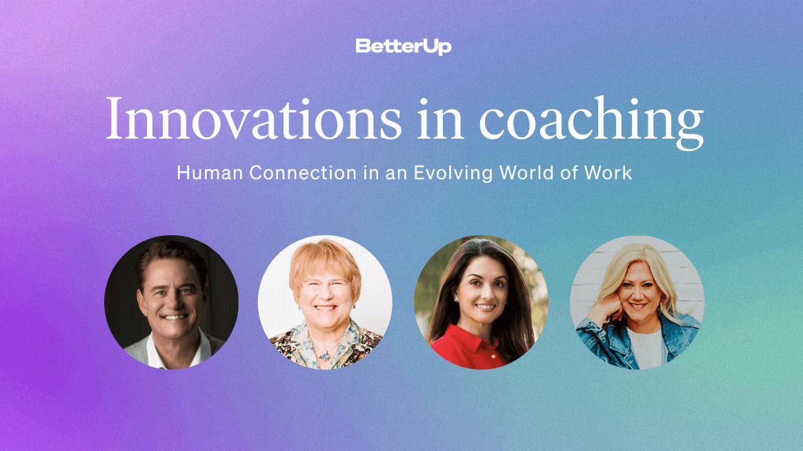 panelist headshots 4 expert coaches Innovations in coaching main1
